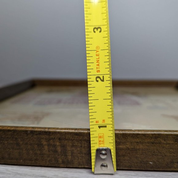 Vintage Hand Crafted Framed Cross Stitch The Red Barn - Picture 8 of 8